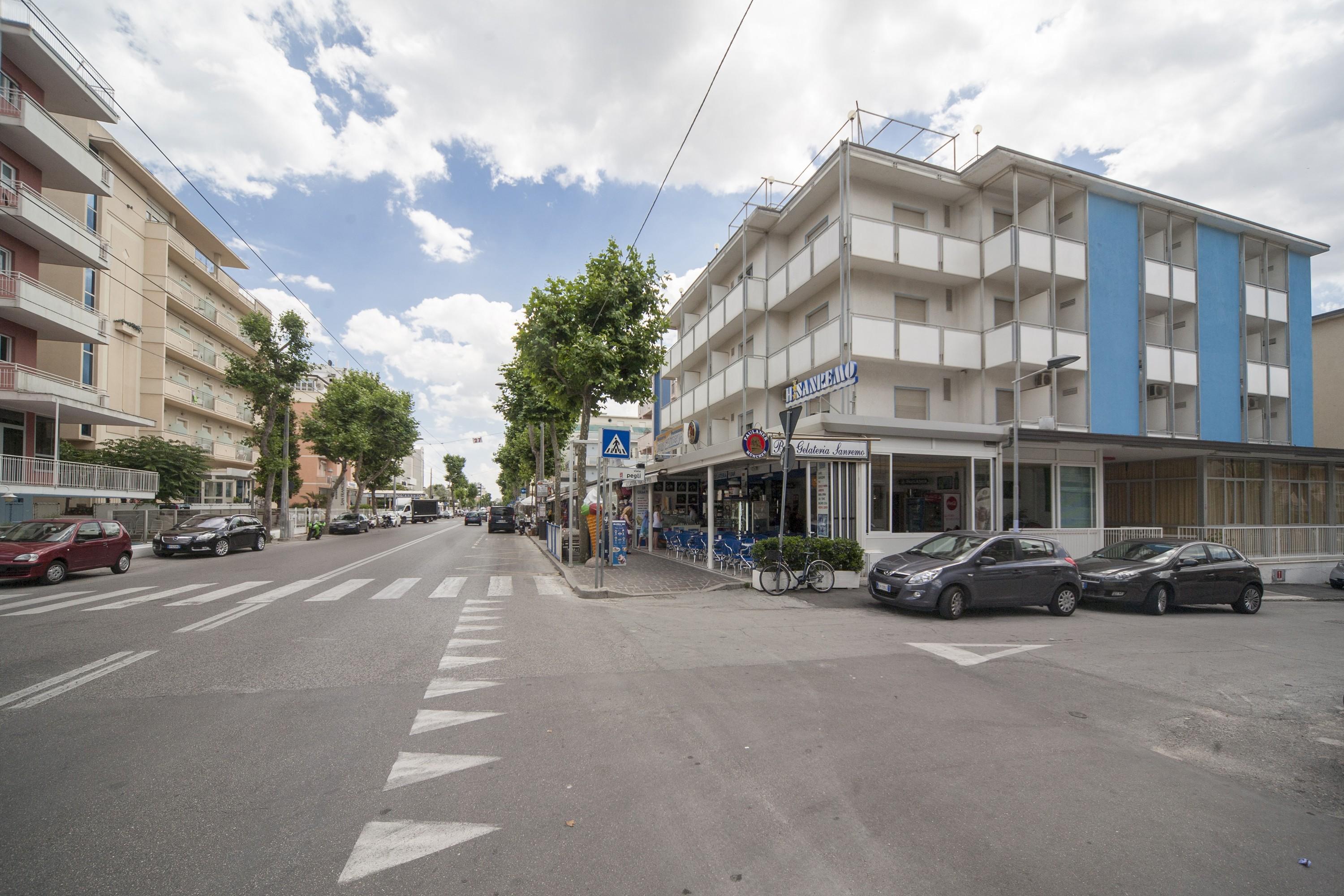 Hotel Sanremo Rimini Bagian luar foto